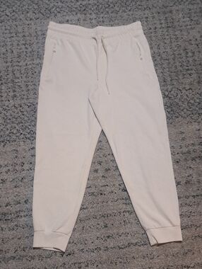 Old Navy Cream Drawstring Kids Joggers